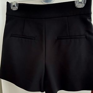 Zara black mid rise dress short XS